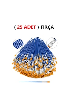 25 Adet Resim Fırçası Sentetik Fırça Ekonomik Suluboya Akrilik Boya Guaj Boya Yağlı Boya Fırçası 25 Adet Resim Fırçası Sentetik Fırça Ekonomik Suluboya Akrilik Boya Guaj Boya Yağlı Boya Fırçası