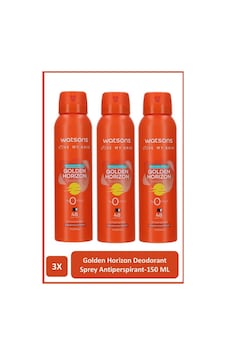 Watsons Golden Horizon Deodorant Sprey Pudralı 150 Ml X3