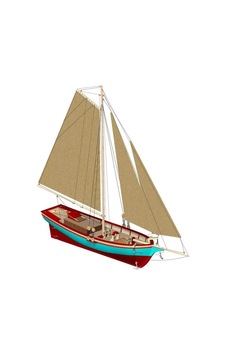 1/50 Boğaziçi Kotrası Ahşap Maketi