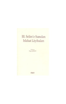 Iii. Selim'E Sunulan Islahat Layihaları n11.855