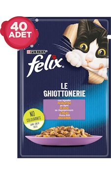 Purina Felix Kuzu Etli Pouch Yetişkin Kedi Maması 40 x 85 G Purina Felix Kuzu Etli Pouch Yetişkin Kedi Maması 40 x 85 G