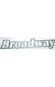 Yazı "broadway"kağıt Y.m Bal Köpüğü Renault R9 1 Ad Yazı "broadway"kağıt Y.m Bal Köpüğü Renault R9 1 Ad