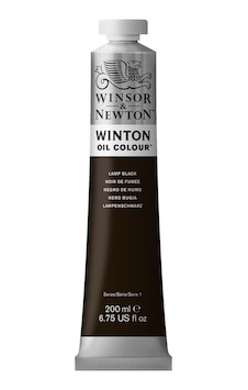 Winsor & Newton Winton Yağlı Boya 200 ML 25 Lamp Black Winsor & Newton Winton Yağlı Boya 200 ML 25 Lamp Black