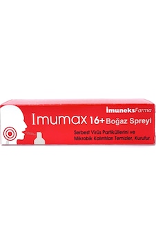 Imumax Boğaz Spreyi 16 Yaş 30 Ml Imumax Boğaz Spreyi 16 Yaş 30 Ml