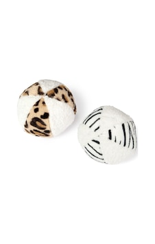 Karlıe - 7 - Peluş Top Oyuncan - Csmo-tex - 11cm Beyaz/siyah Karlıe - 7 - Peluş Top Oyuncan - Csmo-tex - 11cm Beyaz/siyah