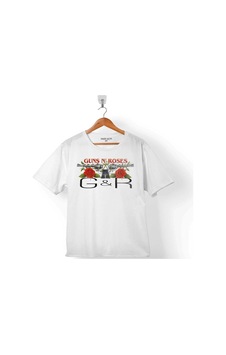 Guns N And Roses Gun Gül Ve Kan Silah Çocuk Tişört 001
