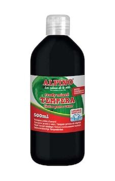 Alpino Tempera Sulu Boya 500 Ml. Siyah Alpino Tempera Sulu Boya 500 Ml. Siyah