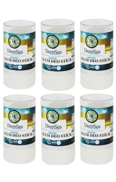 Deepsea Kristal Doğal Tuz İçeren Deo Stick 6 X 60 Gr Deepsea Kristal Doğal Tuz İçeren Deo Stick 6 X 60 Gr