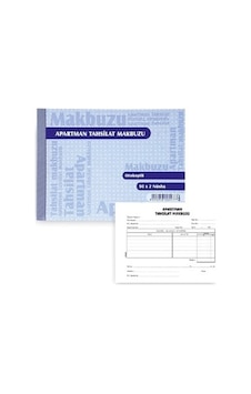 Armat-Özkan Apartman Tahsilat Makbuzu Otokopili 50x2 Nüsha 12 li paket Armat-Özkan Apartman Tahsilat Makbuzu Otokopili 50x2 Nüsha 12 li paket