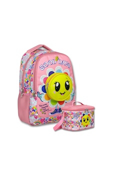 Ümit Çanta Kız Çocuk Çiçek Açan Emoji Baskılı Okul Çantası+beslenme Çantası Seti - Setumt6012b Çok Renkli Ümit Çanta Kız Çocuk Çiçek Açan Emoji Baskılı Okul Çantası+beslenme Çantası Seti - Setumt6012b Çok Renkli