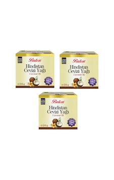 Balen Hindistan Cevizi Yağı 3 x 250 G Balen Hindistan Cevizi Yağı 3 x 250 G