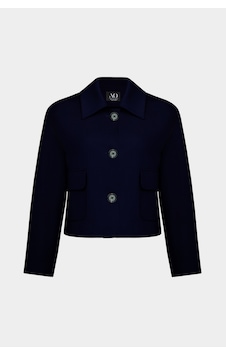 Açelyaokcu Premium Vento Lycra Cep Detaylı Kısa Dokuma Ceket Lacivert Açelyaokcu Premium Vento Lycra Cep Detaylı Kısa Dokuma Ceket Lacivert