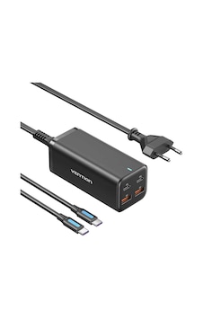 Vention Fbs 100w Gan 4-portlu Masaüstü Hızlı Şarj İstasyonu 2xusb-c + 2xusb-a Vention Fbs 100w Gan 4-portlu Masaüstü Hızlı Şarj İstasyonu 2xusb-c + 2xusb-a