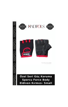 Özel Seri Güç Koruma Sporcu Force Body Eldiven Kırmızı- Small Özel Seri Güç Koruma Sporcu Force Body Eldiven Kırmızı- Small