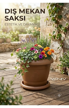 Antik Saksı 7,50 Litre Dış Mekan Saksısı 1 Adet Antik Saksı 7,50 Litre Dış Mekan Saksısı 1 Adet
