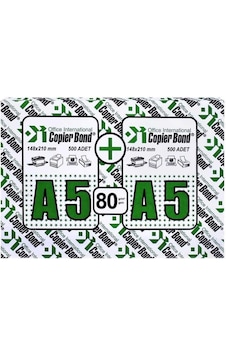 Copier Bond A5 Fotokopi Kağıdı 80 Gram 1000 Li 1 Koli 5 Top A5 Fotokopi Kağıdı Copier Bond A5 Fotokopi Kağıdı 80 Gram 1000 Li 1 Koli 5 Top A5 Fotokopi Kağıdı