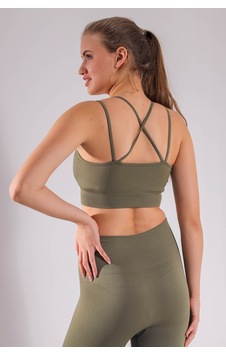 Slimwear Sw Spor Bra Tayt Takım Mavi