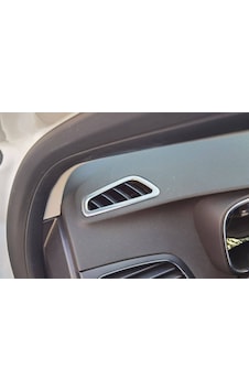 Renault Megane 4 Krom Havalandırma Çerçevesi Üst Konsol 2 Parça T Renault Megane 4 Krom Havalandırma Çerçevesi Üst Konsol 2 Parça T