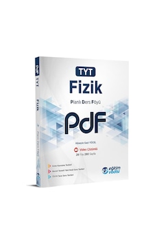 Eğitim Vadisi Tyt Fizik Pdf Planlı Ders Föyü