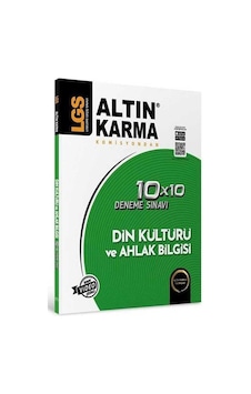 Altın Karma Yayınları 8. Sınıf Lgs Din Kütürü ve Ahlak Bilgisi 10