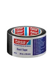 Tesa Tamir Bandı Basic Duck Siyah 25X50