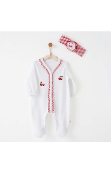 Andywawa Kız Bebek Tulum Takım Romper Anw-ac26686 Ekru Andywawa Kız Bebek Tulum Takım Romper Anw-ac26686 Ekru