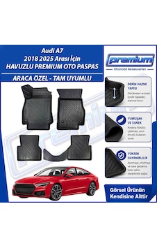 Audi A7 Paspas Araca Özel 2018 Ve Sonrası Derin Havuzlu Premium Oto Paspas Audi A7 Paspas Araca Özel 2018 Ve Sonrası Derin Havuzlu Premium Oto Paspas