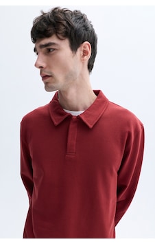 Mudo Erkek Erkek Bordo Loose Fit Düğmeli Dik Yaka Sweatshirt 1264101 Mudo Erkek Erkek Bordo Loose Fit Düğmeli Dik Yaka Sweatshirt 1264101