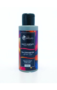 Piktura Akrilik Multisurface Boya 120ml Gri