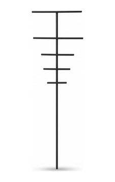 Metal Bitki Destek Çubuğu 50x20 Cm Siyah - Saksı İçi Sarmaşık, Çiçek Ve Fidan Desteği Metal Bitki Destek Çubuğu 50x20 Cm Siyah - Saksı İçi Sarmaşık, Çiçek Ve Fidan Desteği