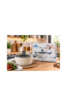 Seramik 20 Cm Derin Tencere Bej - 935914002 Bej Seramik 20 Cm Derin Tencere Bej - 935914002 Bej