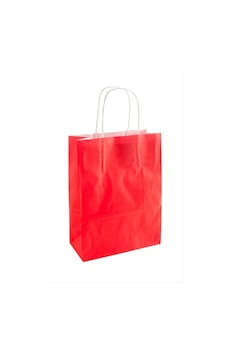 8x18x24 - 638 - Cm Büküm Saplı Kağıt Poşet 1 - Ece-umay - Adet Kırmızı 8x18x24 - 638 - Cm Büküm Saplı Kağıt Poşet 1 - Ece-umay - Adet Kırmızı