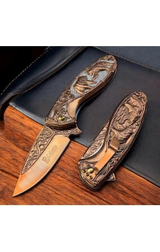 Knivox Columbia Company 2510-b Rose Ayı Motifli Kamp Çakısı Çok Renkli Knivox Columbia Company 2510-b Rose Ayı Motifli Kamp Çakısı Çok Renkli