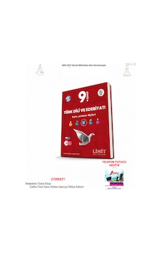 Limit 9. Sınıf Türk Dili Ve Edebiyatı Konu Anlatım Föyleri Limit 9. Sınıf Türk Dili Ve Edebiyatı Konu Anlatım Föyleri