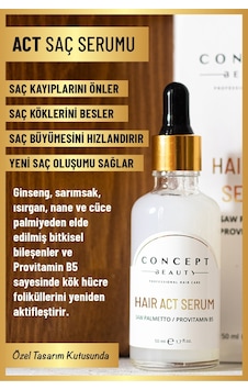 Concept Beauty Hair Act Aktifleştirici Saç Serumu 50 ML
