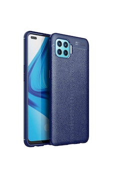 Oppo Reno 4 Lite Kılıf Deri Görünümlü Renk Atmayan Dayanaklı Silikon Kapak Niss Oppo Reno 4 Lite Kılıf Deri Görünümlü Renk Atmayan Dayanaklı Silikon Kapak Niss