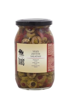 Tariş Yeşil Zeytin Salatası Cam 370 G