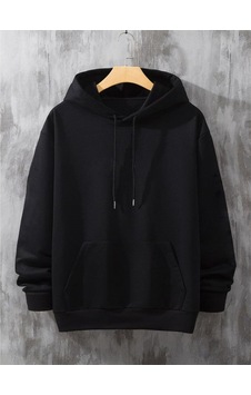 Startmore Kapşonlu Düz Sweatshirt Siyah Startmore Kapşonlu Düz Sweatshirt Siyah