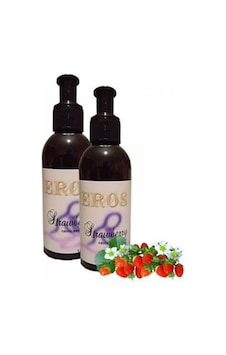 Eros 2 Adet 120ml Çilek Aromalı Eros Erotik Masaj Yağı Eros 2 Adet 120ml Çilek Aromalı Eros Erotik Masaj Yağı