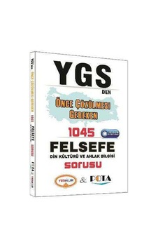 Yediiklim Ygs'den Önce Çözülmesi Gereken 1045 Felsefe Din Kültürü Ve Ahlak Bilgisi Sorusu Yediiklim
