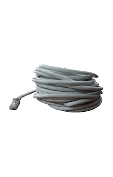 20 Metre Cat6 Lan Internet Data Kablosu Ethernet Modem Rj45 Uçlu Jacklı Network Adsl