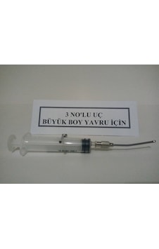 Yavru Elle Besleme Aparatı Enjektörlü 3 Nolu Yavru Elle Besleme Aparatı Enjektörlü 3 Nolu