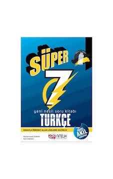 7 Sınıf Türkçe Süper Yeni Nesil Soru Kitabı Nitelik Yayınları 7 Sınıf Türkçe Süper Yeni Nesil Soru Kitabı Nitelik Yayınları