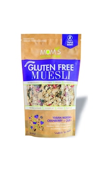 Mom's Glutensiz Yaban Mersini Cranberry Çilekli Müsli 300 G Mom's Glutensiz Yaban Mersini Cranberry Çilekli Müsli 300 G
