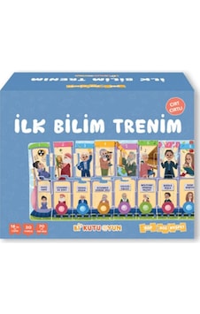 İlk Bilim Trenim - Cırt Cırtlı Yapboz Ve Kitap Seti İlk Bilim Trenim - Cırt Cırtlı Yapboz Ve Kitap Seti