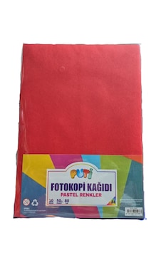 Putı Renklı Fotokopı Kagıdı 50 Lı 10 Renk 12667 Putı Renklı Fotokopı Kagıdı 50 Lı 10 Renk 12667