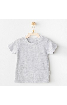 Andywawa Ac25971 Casual Bebek Tişört Grey Melange Gri Andywawa Ac25971 Casual Bebek Tişört Grey Melange Gri