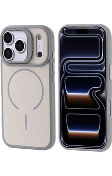 Apple Uyumlu iPhone 17 Pro Kılıf M-safe Şarj Özellikli Kamera Standlı Zore Notron Kapak Çok Renkli Apple Uyumlu iPhone 17 Pro Kılıf M-safe Şarj Özellikli Kamera Standlı Zore Notron Kapak Çok Renkli