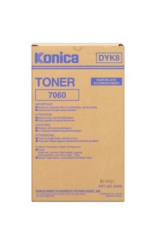 Konica 7060 Toner Siyah Dyk8 Konica 7060 Toner Siyah Dyk8