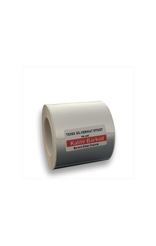 70x50 Silvermat Etiket | Rulo Demirbaş Etiketi 70x50 Silvermat Etiket | Rulo Demirbaş Etiketi
